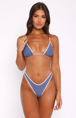 Electric Summer Bikini Top Moonbeam