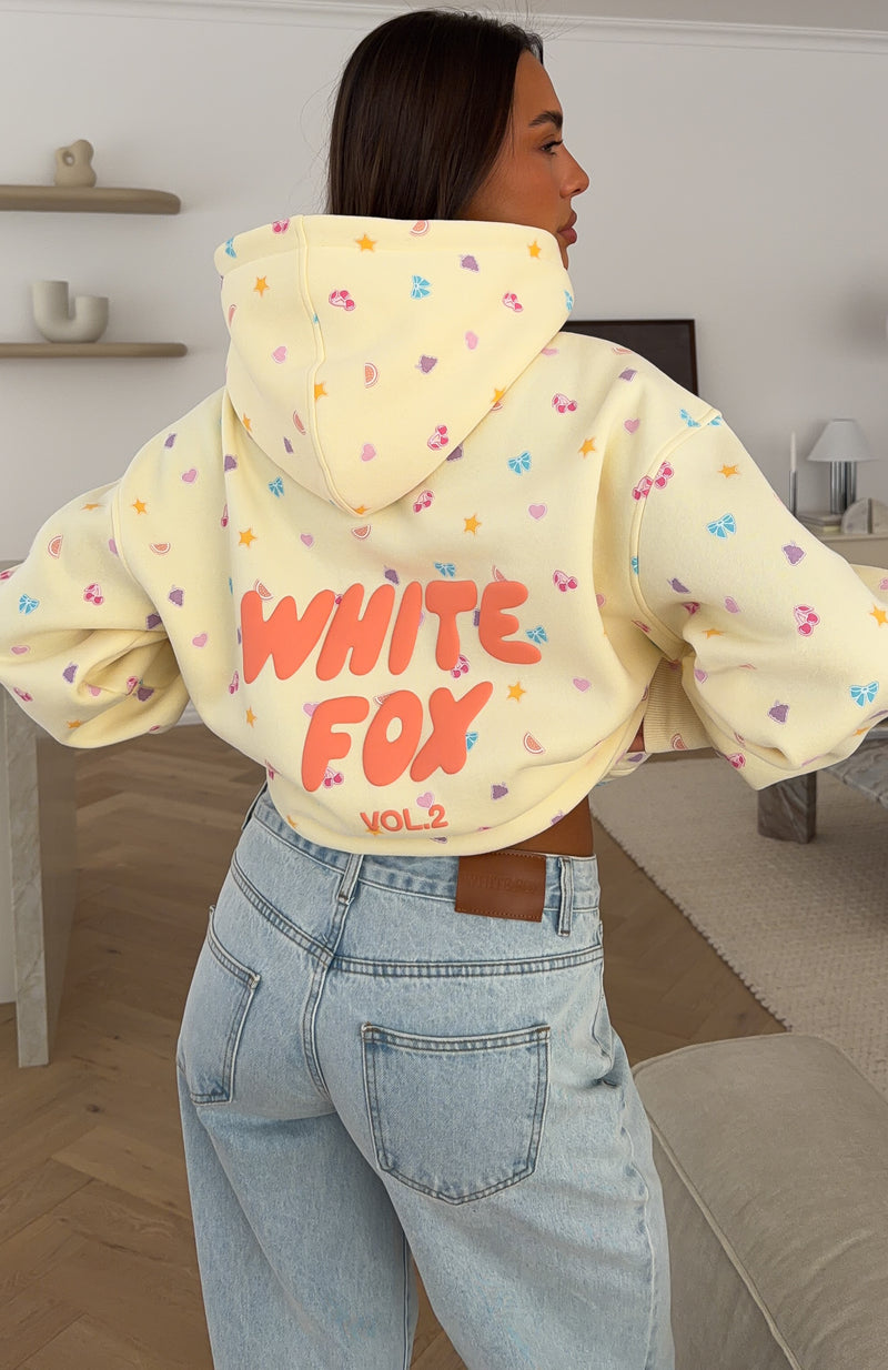 Vol. 2 Printed Oversized Hoodie Lemon