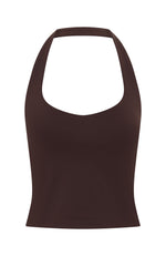 Body Pump Crop Dark Chocolate