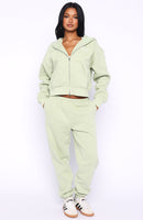 Can't Miss It Sweatpants Sage