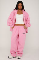 Core Classic Barrel Leg Sweatpants Pink