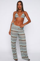 Doll Behaviour Pants Ocean Waves