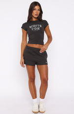Forever Is Ours Lounge Shorts Charcoal