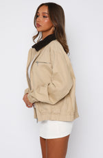 It's My Boyfriend's Jacket Sand