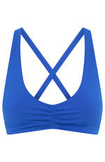 Race Me Sports Bra Electric Blue