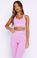 Regimen Sports Bra Orchid/White