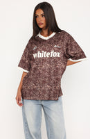Release 15 Janie Oversized Jersey Animal Print