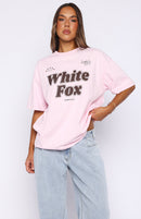 Seeing Stars Oversized Tee Pink