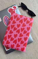 Speckles A5 Notebook Pink Hearts