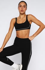 Strive Sports Bra Black/White