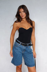 Stuck To You Bodysuit Black