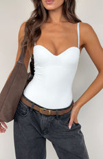 Stuck To You Bodysuit Off White
