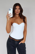 Stuck To You Bodysuit Off White