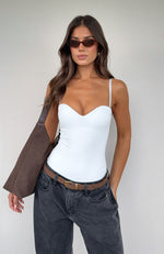 Stuck To You Bodysuit Off White