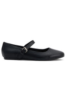 Tayla Ballet Flats Black PU