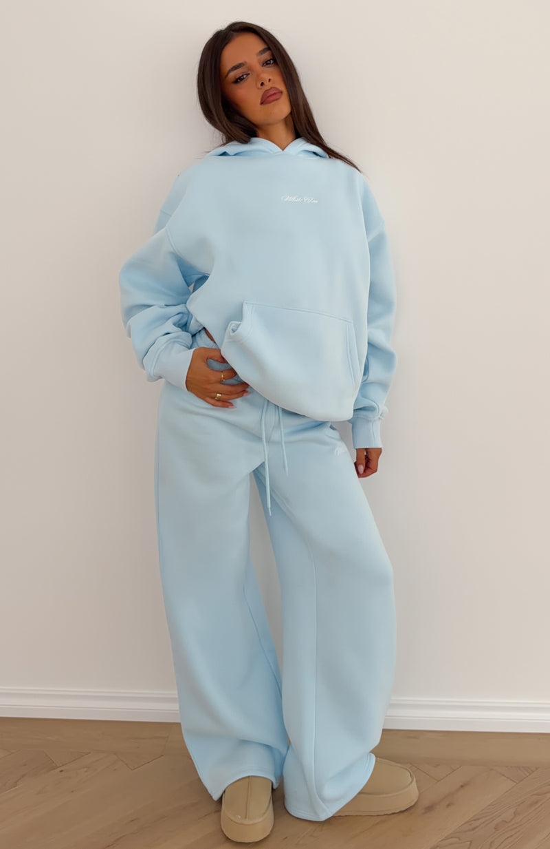 Wishing For It Oversized Hoodie Blue
