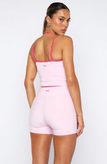 Power Boost Crop Marshmallow/Pink