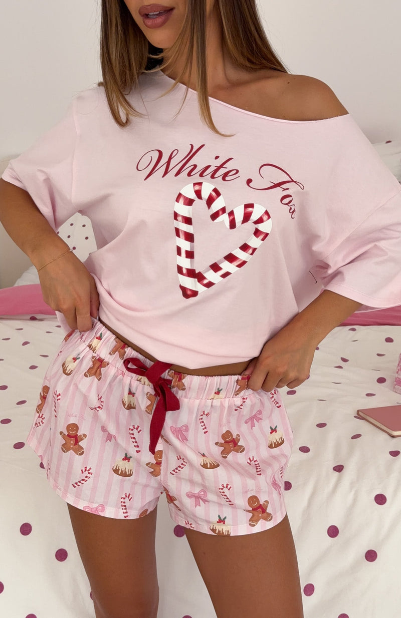 Sweetheart Pyjama Short Christmas Treats