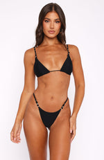 Hotline Bikini Top Black