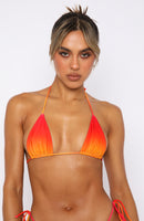 Golden Hour Bikini Top Sunset Ombre