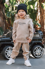 Not A Regular Kid Knit Pants Sand