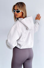 Stay Lifted Oversized Hoodie Moon