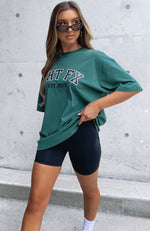 Varsity Tee Green